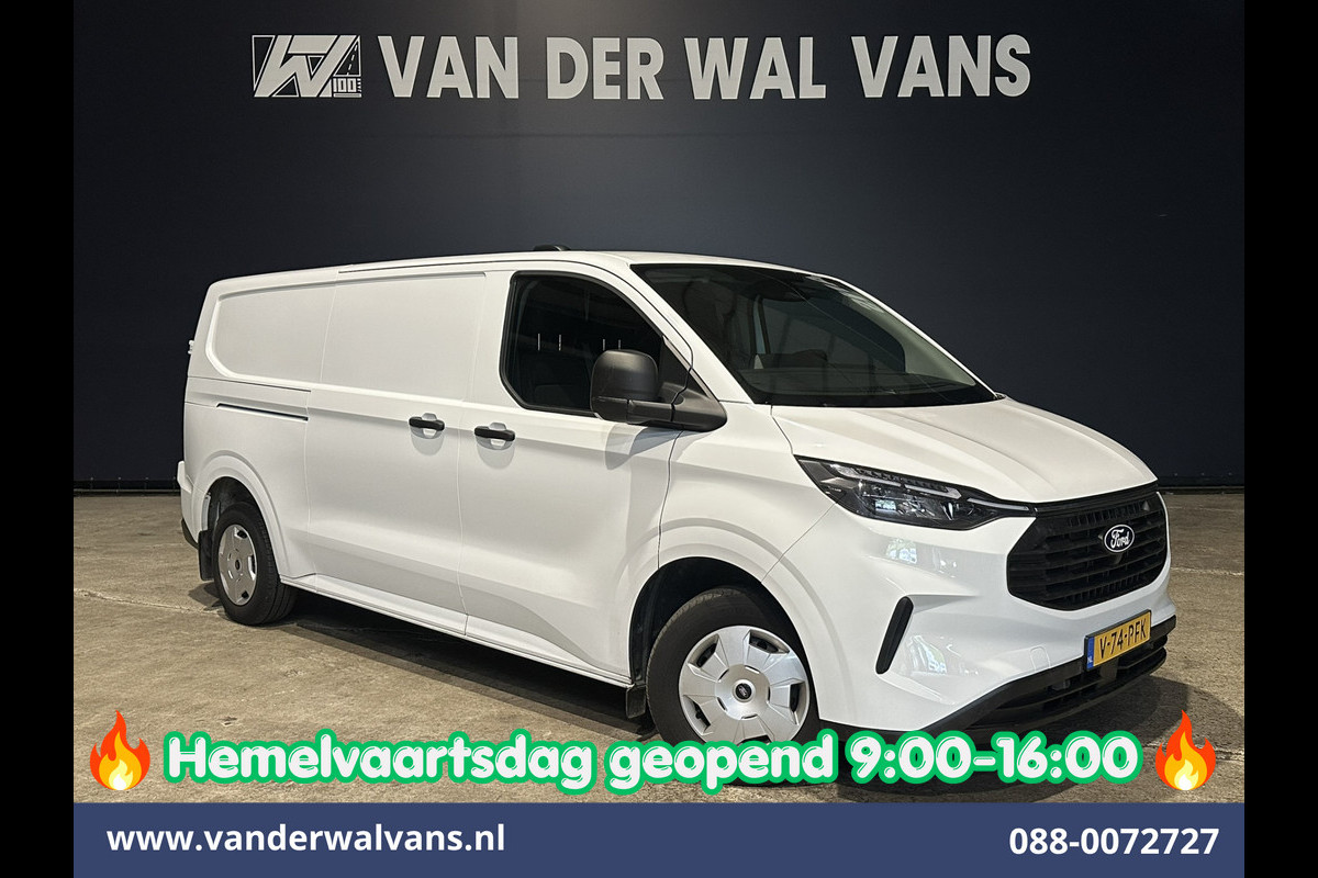 Ford Transit Custom 2.0 TDCI 136pk L2H1 Euro6 Airco | Camera | Apple Carplay | LED | Android Auto Cruisecontrol, Verwarmde Voorruit, Parkeersensoren, Bijrijdersbank, 2800kg trekvermogen