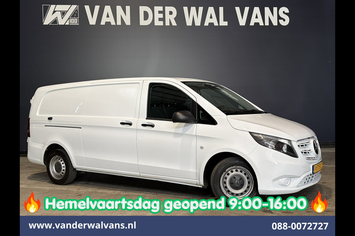 Mercedes-Benz Vito 116 CDI 164pk L3H1 Euro6 Airco | Camera | Apple Carplay | Cruisecontrol | Stoelverwarming Android Auto, Bijrijdersbank