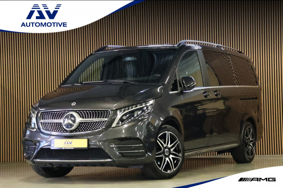 Mercedes-Benz V-Klasse 300d DC | AMG | 4-Matic | 360 Camera | Stoelventilatie | CarPlay | Navigatie | Lederen bekleding | Elek schuifdeuren | LED koplampen | Elek achterklep | DAB | V300 | V300d | Nieuwe APK | Dealer onderhouden