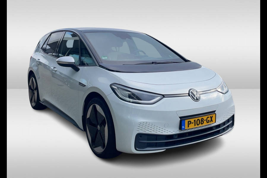 Volkswagen ID.3 First Max 58 kWh / SOH 93% / Full option! / Panoramadak / Camera / Head-up / Keyless / 20'' / ACC / Dodehoek / Elektr. stoelen / Massage / Navigatie / Stuurverwarming