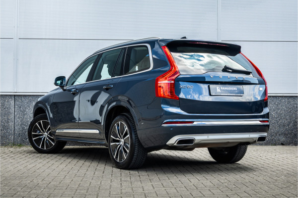 Volvo XC90 2.0 T8 Recharge AWD 7 pers / Trekhaak / Harman Kardon / Leder / Adaptieve Cruise / 360 camera /
