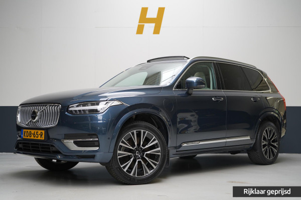 Volvo XC90 2.0 T8 Recharge AWD Ultimate Bright | SoH 99% | Panoramadak | Harman-Kardon | Leder | Memory | Blind-Spot