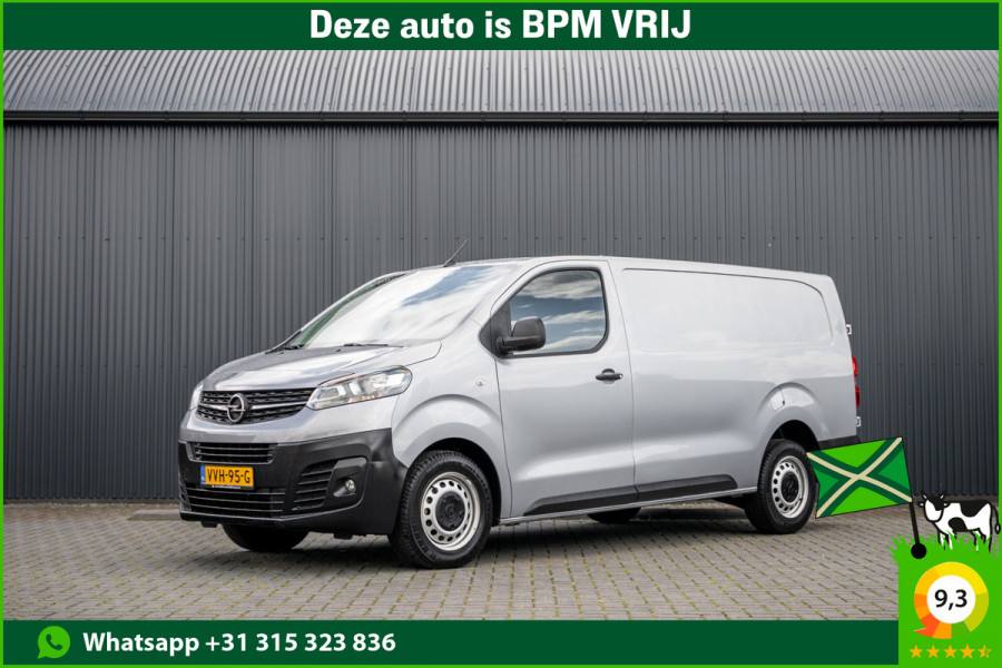 Opel Vivaro 2.0 | 145 PK | L3H1 | Camera | Carplay | Cruise | Airco | Parkeersensoren | 3-Zits