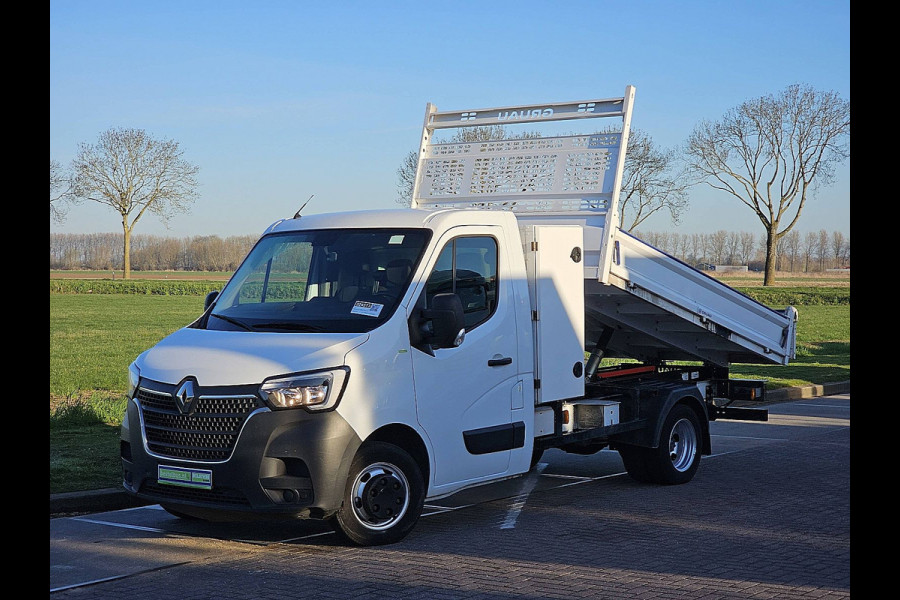 Renault Master T35 2.3 dCi 145 L3 DL Energy Dubbellucht Kipper Airco Kist 145Pk Euro6 3.5T-Trekhaak 3-Zits!