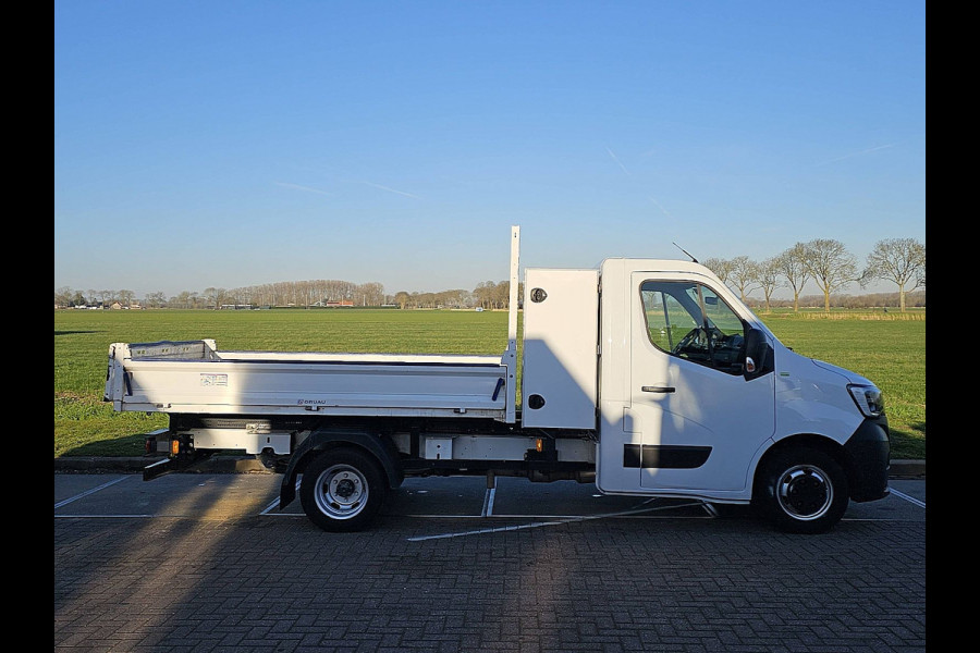 Renault Master T35 2.3 dCi 145 L3 DL Energy Dubbellucht Kipper Airco Kist 145Pk Euro6 3.5T-Trekhaak 3-Zits!