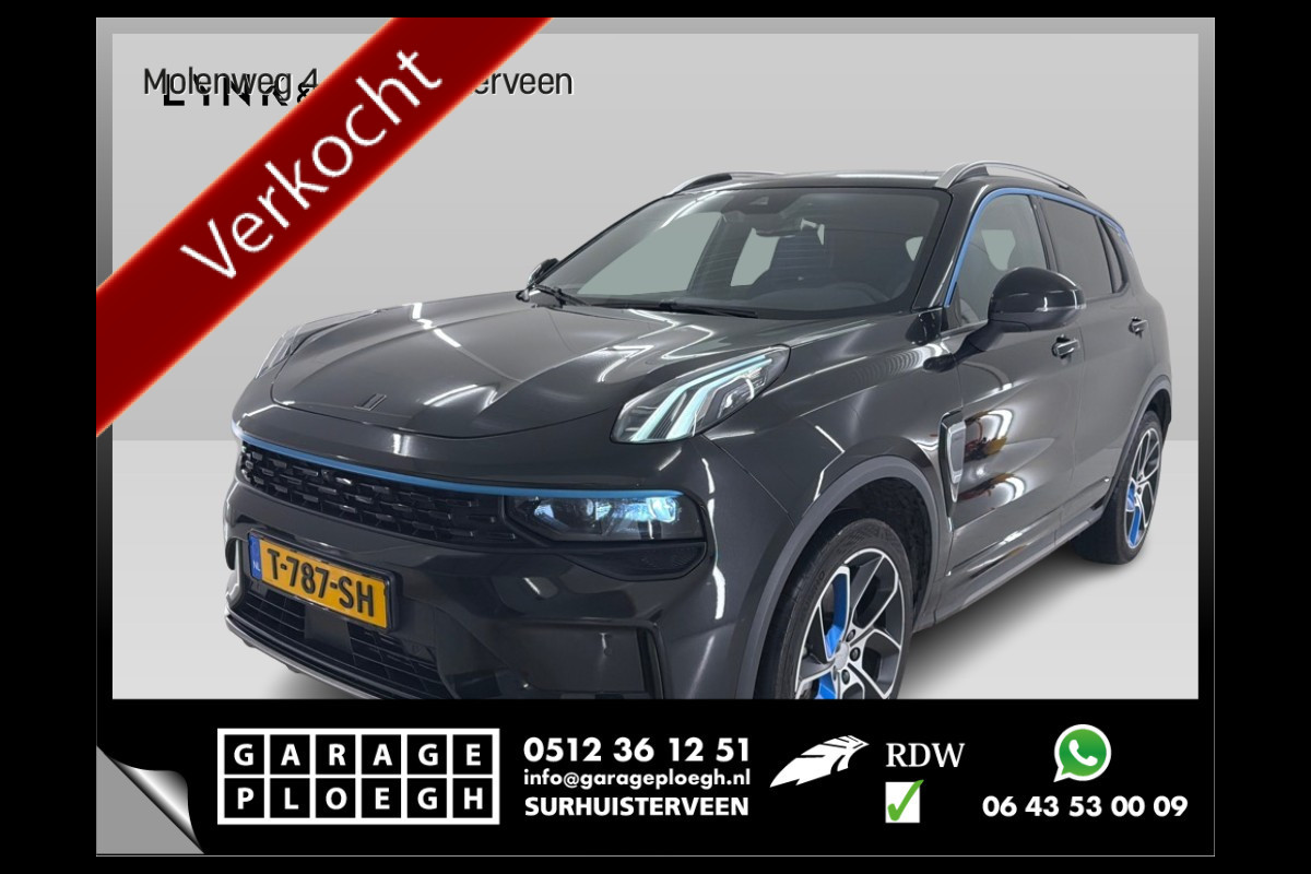 Lynk & Co 01 1.5 262pk PHEV Zwarte Hemel 360° Pano.dak Trekhaak tegen meerprijs