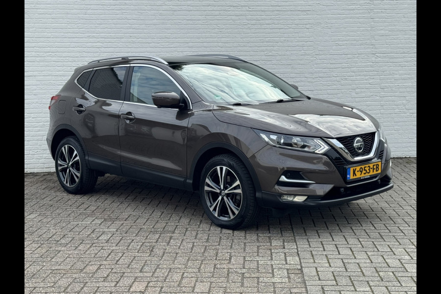 Nissan QASHQAI 1.3 DIG-T N-Connecta 160PK Led Panorama Clima Cruise Carplay Pds+360 camera