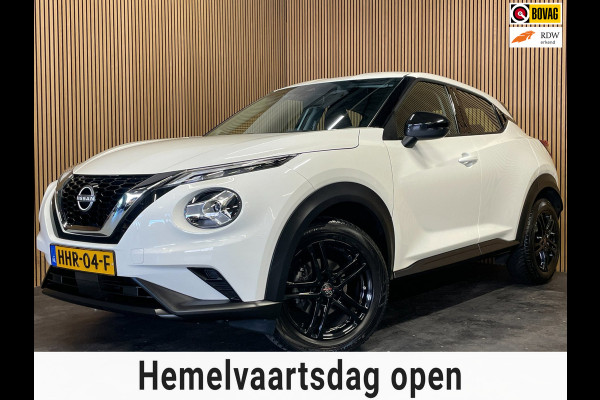 Nissan Juke 1.0 DIG-T Acenta|AUTOMAAT|BLACK/WHITE EDITION|STOELVERWARMING|APPLE CARPLAY|CAMERA|CLIMATE,CRUISE CONTROL|LANE|PDC-A|