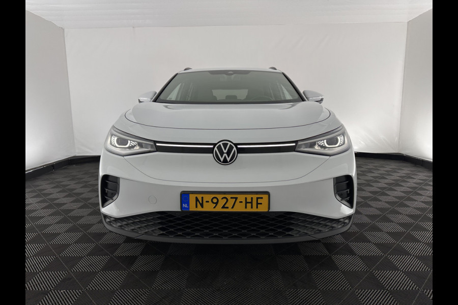 Volkswagen ID.4 Business 77 kWh [ 3-Fase-11kW ] {SOH-83%} (INCL-BTW) *LEATHER-ARTVELOURS | ADAPTIVE-CRUISE | FULL-LED | HEATED-COMFORTSEATS | KEYLESS | CAMERA | DIGI-COCKPIT | DAB | NAVI-FULLMAP | PRIVACY-GLASS | ECC | PDC | TOWBAR | 19''ALU*