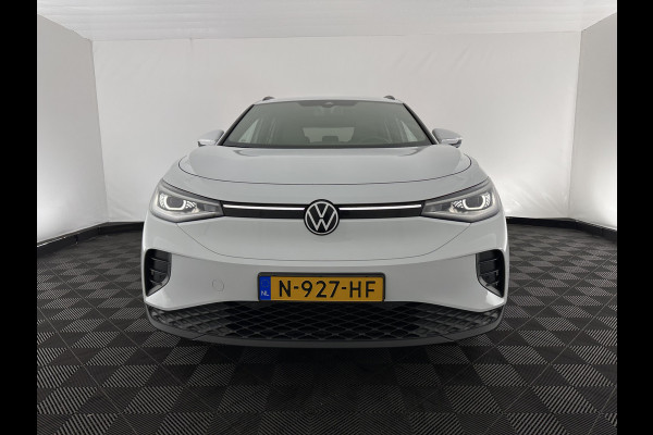 Volkswagen ID.4 Business 77 kWh [ 3-Fase-11kW ] {SOH-83%} (INCL-BTW) *LEATHER-ARTVELOURS | ADAPTIVE-CRUISE | FULL-LED | HEATED-COMFORTSEATS | KEYLESS | CAMERA | DIGI-COCKPIT | DAB | NAVI-FULLMAP | PRIVACY-GLASS | ECC | PDC | TOWBAR | 19''ALU*