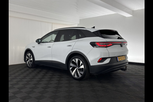 Volkswagen ID.4 Business 77 kWh [ 3-Fase-11kW ] {SOH-83%} (INCL-BTW) *LEATHER-ARTVELOURS | ADAPTIVE-CRUISE | FULL-LED | HEATED-COMFORTSEATS | KEYLESS | CAMERA | DIGI-COCKPIT | DAB | NAVI-FULLMAP | PRIVACY-GLASS | ECC | PDC | TOWBAR | 19''ALU*