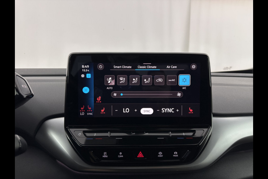 Volkswagen ID.4 Business 77 kWh [ 3-Fase-11kW ] {SOH-83%} (INCL-BTW) *LEATHER-ARTVELOURS | ADAPTIVE-CRUISE | FULL-LED | HEATED-COMFORTSEATS | KEYLESS | CAMERA | DIGI-COCKPIT | DAB | NAVI-FULLMAP | PRIVACY-GLASS | ECC | PDC | TOWBAR | 19''ALU*