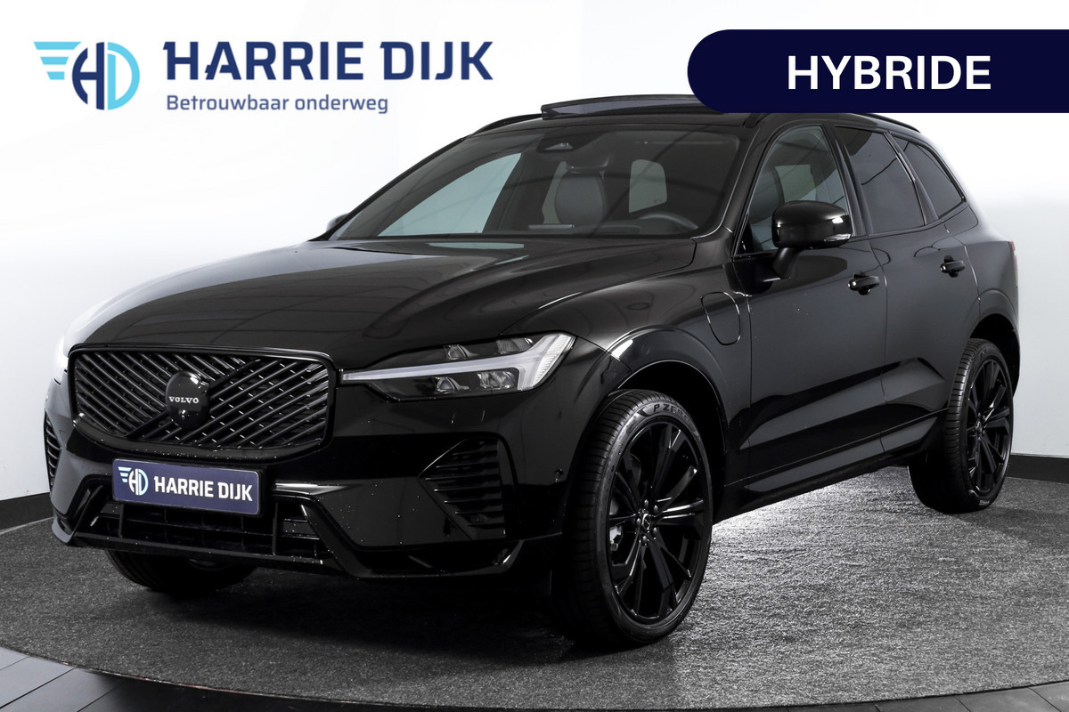 Volvo XC60 2.0 T6 Plug-in hybrid AWD Plus Black Edition | Harman/Kardon | S/K-Panodak | Dig. Cockpit | Adapt. Cruise | Elek. Klep | Stoel-+Stuurverw. | 360 Camera | NAV+App. Connect | ECC | LM 21" | 1711