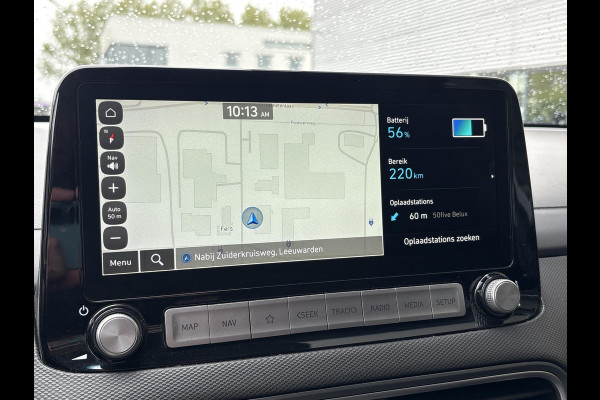 Hyundai Kona EV Fashion 64 kWh | 94,7% SOH | Trekhaak | Warmtepomp | Head-Up | 3Fase | Krell | Dodehoeksensoren | Camera |