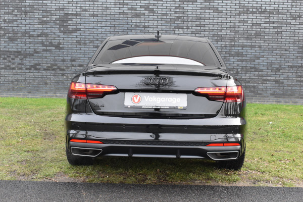 Audi A4 Limousine 35 TFSI S-line 2.0 Mild Hybrid S-line black-line Automaat Leder interieur
