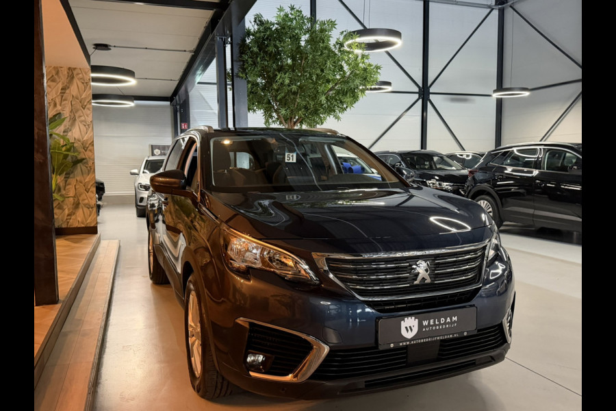 Peugeot 5008 1.2 Allure|7 Zitplaatsen|Nieuwe distributieriem|Automaat|i-Cockpit|CarPlay|Lane Assist|LED|Rijklaar