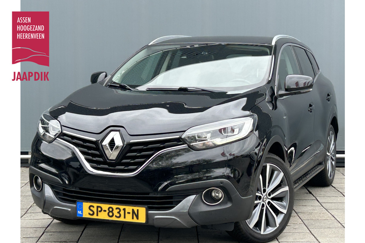 Renault Kadjar BWJ 2018 | 1.2TCe 131PK Bose | TREKHAAK | 19'' LMV | CARPLAY | CAMERA A | CLIMA | NAVI | LEDER/STOF |