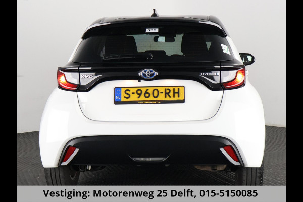 Toyota Yaris 1.5 HYBRIDE BI-TONE SPORTS GARANTIE 6-2031 . ADAPTIEVE CRUISE CONTROL . DEALER ONDERHOUDEN . ACHTERUITRIJ CAMERA .