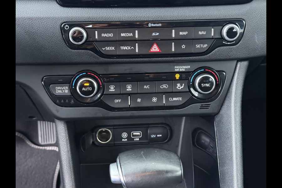 Kia Niro 1.6 GDi Hybrid DynamicLine - Cruise Control - Lichtmetalen Velgen - Navigatie - Climate Control - Apple/Android Carplay - Virena Zekerheidspakket €895