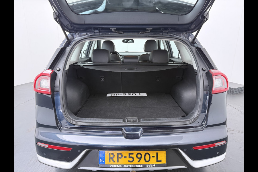 Kia Niro 1.6 GDi Hybrid DynamicLine - Cruise Control - Lichtmetalen Velgen - Navigatie - Climate Control - Apple/Android Carplay - Virena Zekerheidspakket €895