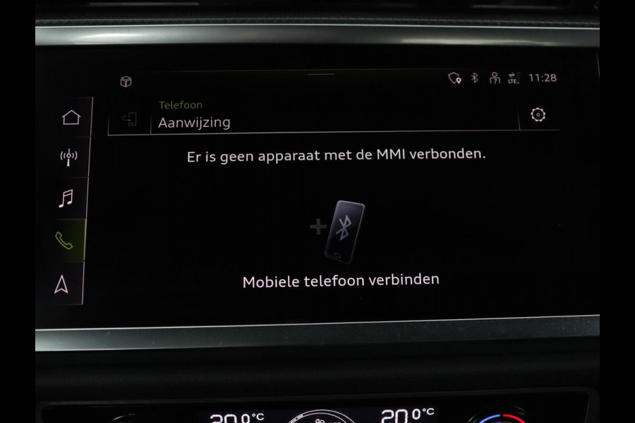 Audi Q3 45 TFSIe S edition | SOH 88% | Sportstoelen | Carplay | Trekhaak | Virtual Cockpit | Navigatie | Camera | Full LED | Half leder | Sfeerverlichting | Climate control | Parkeeerhulp | Cruise control | PHEV | Plug In