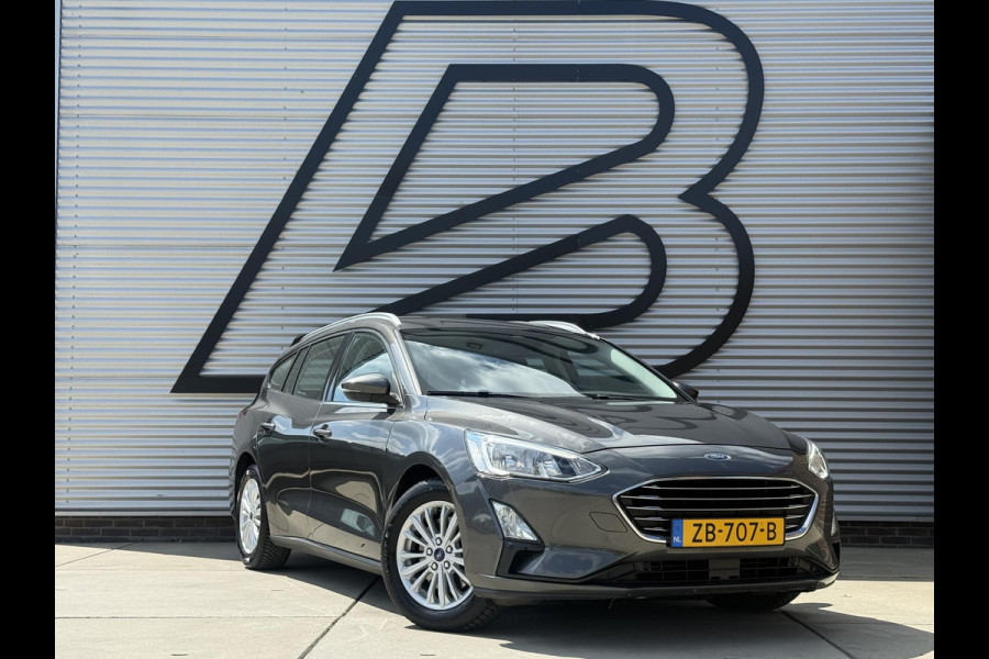Ford FOCUS Wagon 1.0 EcoBoost Titanium Business 1e Eigenaar|Navi|Clima|Cruise|Carplay|PDC V+A|Goed onderhouden|N.A.P|APK tot 04-2027