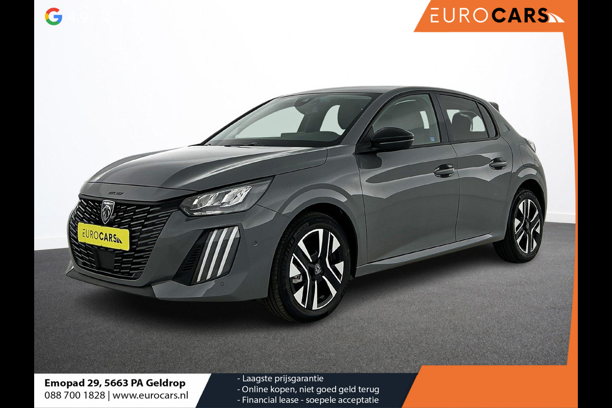 Peugeot 208 1.2 Hybrid 100PK Automaat Allure Navigatie Apple Carplay/Android Auto Airco Camera Parkeer sensoren Cruise Control Led Lichtmetalen Velgen