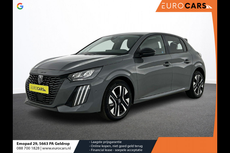 Peugeot 208 1.2 Hybrid 100PK Automaat Allure Navigatie Apple Carplay/Android Auto Airco Camera Parkeer sensoren Cruise Control Led Lichtmetalen Velgen