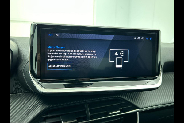 Peugeot 208 1.2 Hybrid 100PK Automaat Allure Navigatie Apple Carplay/Android Auto Airco Camera Parkeer sensoren Cruise Control Led Lichtmetalen Velgen
