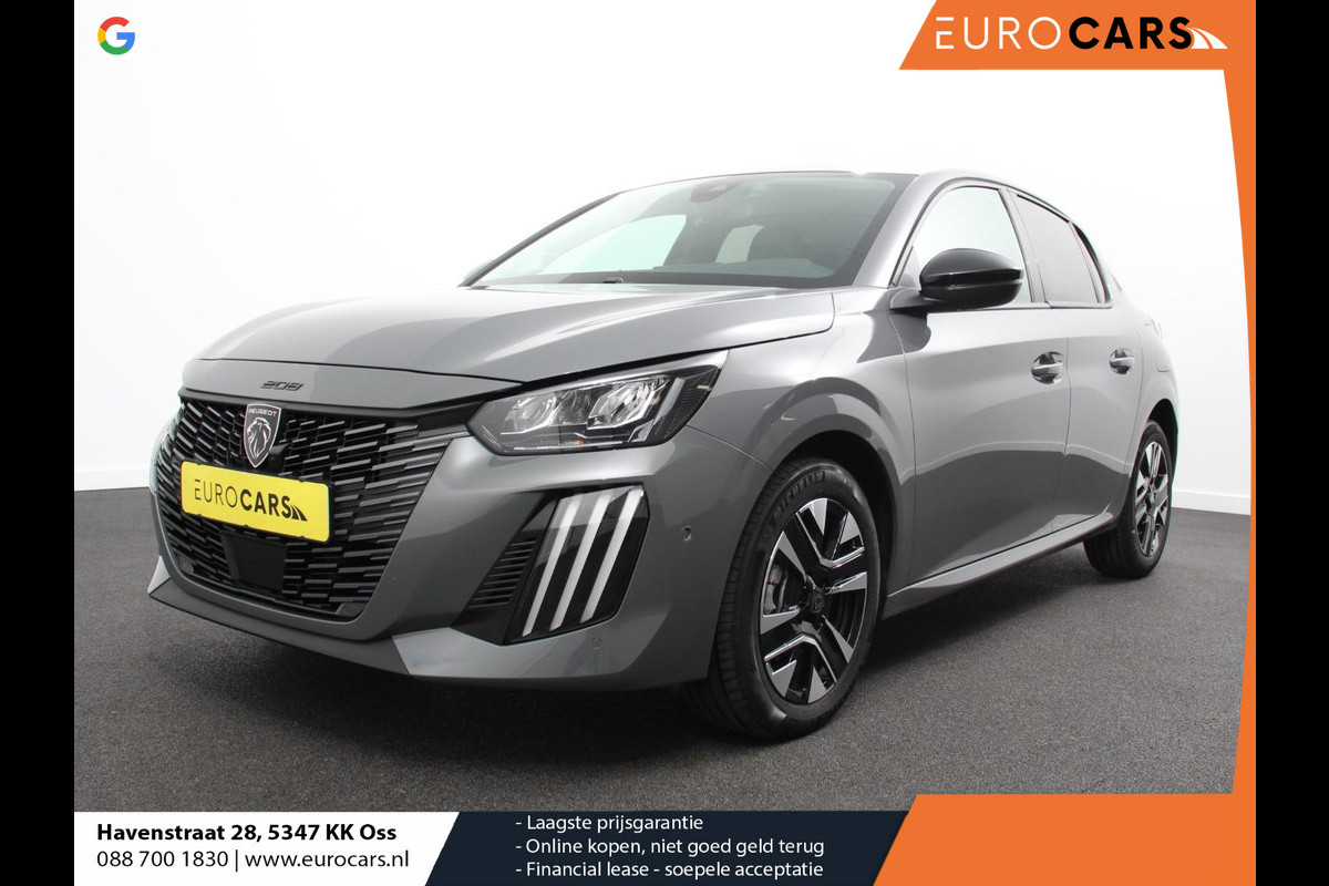 Peugeot 208 1.2 Hybrid 100PK Automaat Allure Navigatie Apple Carplay/Android Auto Airco Camera Parkeer sensoren Cruise Control Led Lichtmetalen Velgen