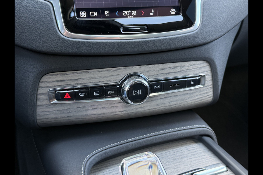Volvo XC90 2.0 T8 Recharge AWD Ultimate Dark | Pano | Luchtvering | B&W | Pilot Assist | 22 inch