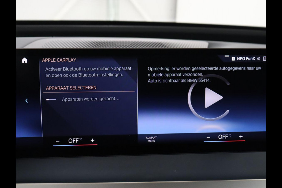 BMW iX xDrive40 High Executive 77 kWh | SOH 95,9% | Panoramadak | Laserlicht | Harman/Kardon | 360 Camera | Trekhaak | Leder | Head-Up | 22'' | Stoelverwarming | Carplay | Side Assist | Navigatie
