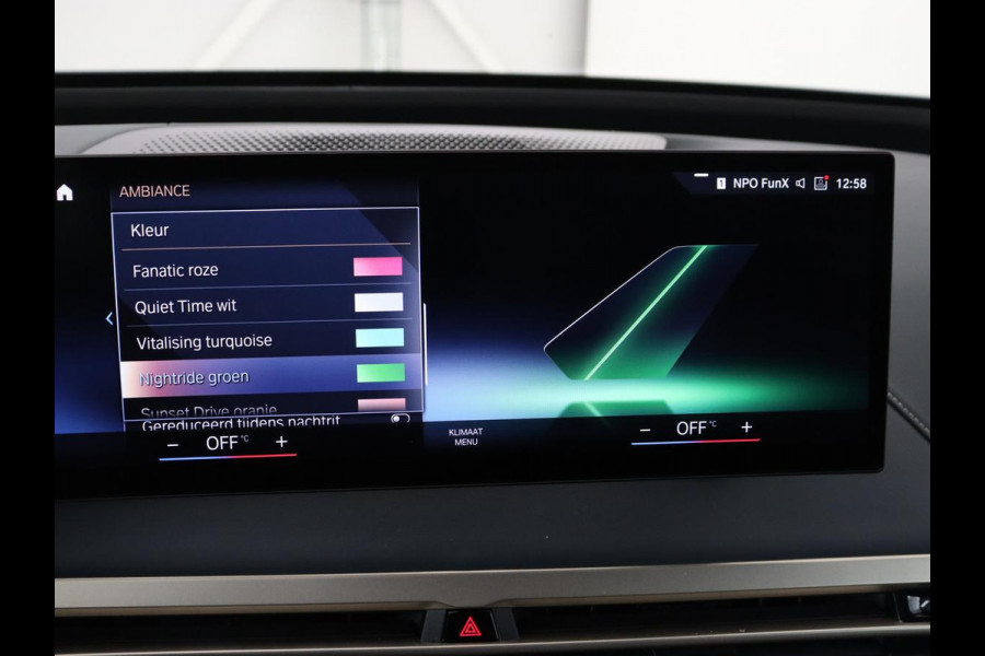 BMW iX xDrive40 High Executive 77 kWh | SOH 95,9% | Panoramadak | Laserlicht | Harman/Kardon | 360 Camera | Trekhaak | Leder | Head-Up | 22'' | Stoelverwarming | Carplay | Side Assist | Navigatie