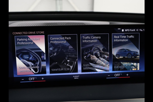 BMW iX xDrive40 High Executive 77 kWh | SOH 95,9% | Panoramadak | Laserlicht | Harman/Kardon | 360 Camera | Trekhaak | Leder | Head-Up | 22'' | Stoelverwarming | Carplay | Side Assist | Navigatie