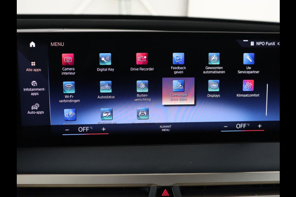 BMW iX xDrive40 High Executive 77 kWh | SOH 95,9% | Panoramadak | Laserlicht | Harman/Kardon | 360 Camera | Trekhaak | Leder | Head-Up | 22'' | Stoelverwarming | Carplay | Side Assist | Navigatie
