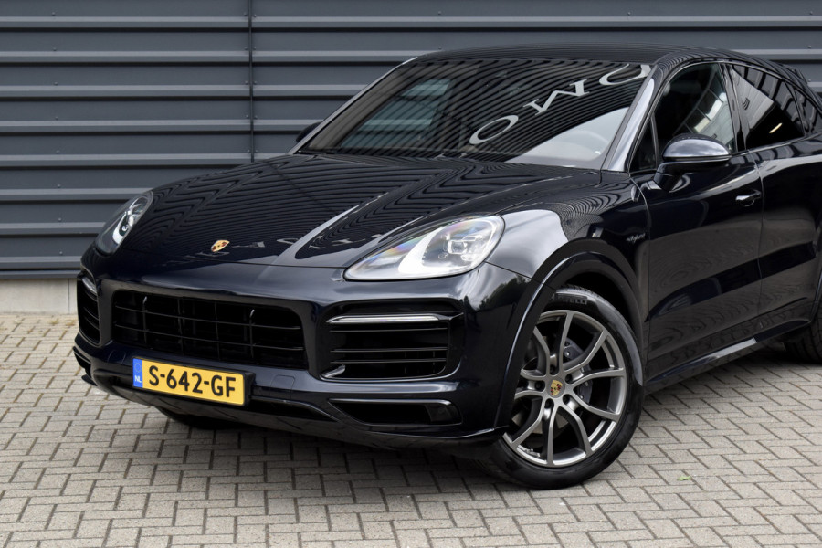 Porsche Cayenne Coupé 3.0 E-Hybrid 462pk Platinum Edition SportDesign | Panorama | Bose | Trekhaak elektr. | Stoelventilatie | 21'' Wielen |