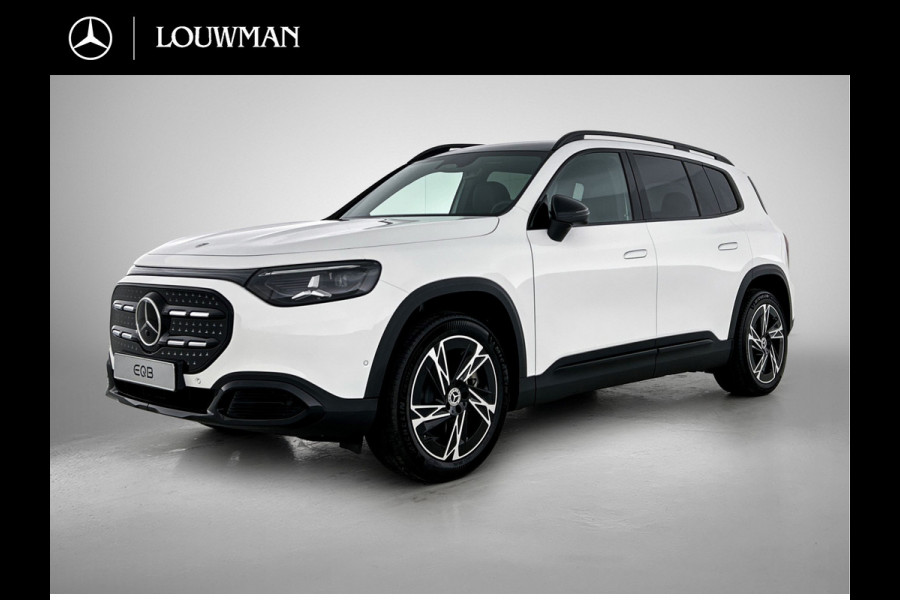 Mercedes-Benz Glb 250+ Business Solution AMG 85.5 kWh | Advanced Plus pakket | Winterpakket | Nightpakket | Parkeerpakket | Trekhaak | GUARD 360° | Vast panoramadak | 19” vijfspaaks lichtmetalen velgen |
