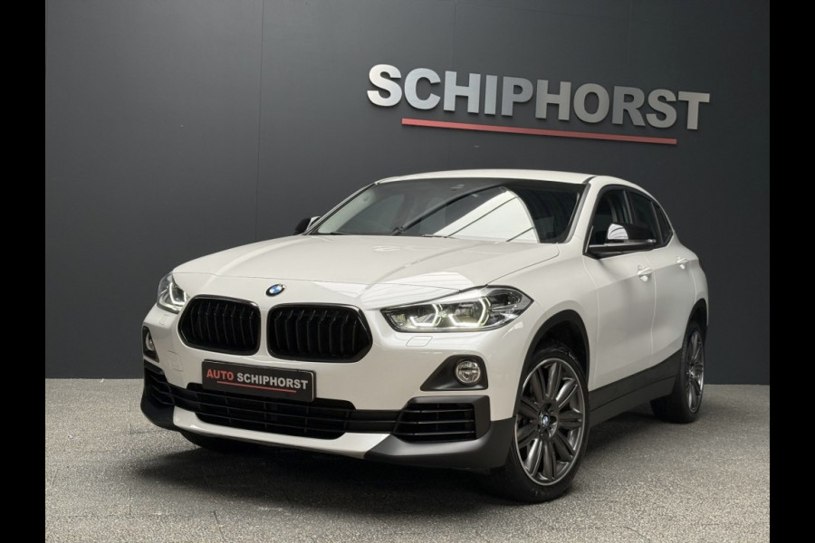 BMW X2 2.0i S-drive 192 pk 19 inch trekhaak 1800 kg navi led stoelverwarming caravantrekker