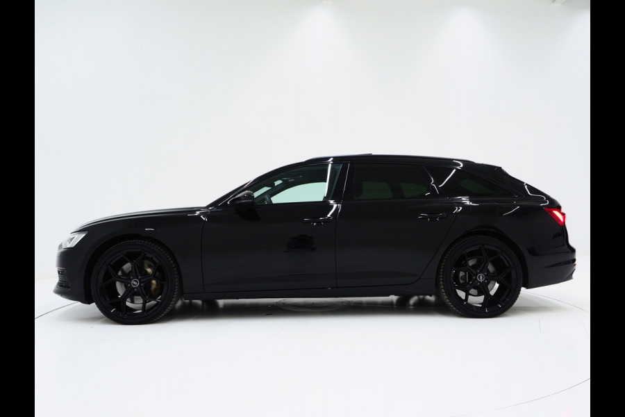 Audi A6 Avant 50 TFSI e quattro Full Black | Panoramadak | HUD | B&O Audio | Leder | Keyless | Camera | Sfeerlicht | Carplay