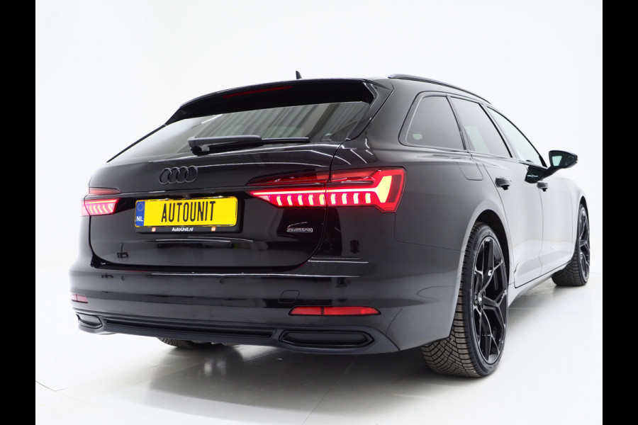 Audi A6 Avant 50 TFSI e quattro Full Black | Panoramadak | HUD | B&O Audio | Leder | Keyless | Camera | Sfeerlicht | Carplay