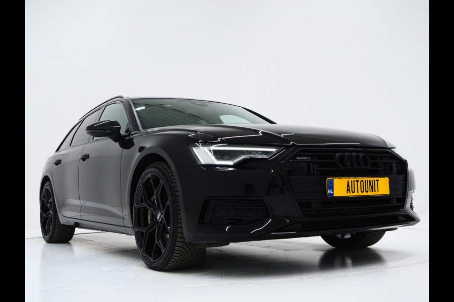 Audi A6 Avant 50 TFSI e quattro Full Black | Panoramadak | HUD | B&O Audio | Leder | Keyless | Camera | Sfeerlicht | Carplay