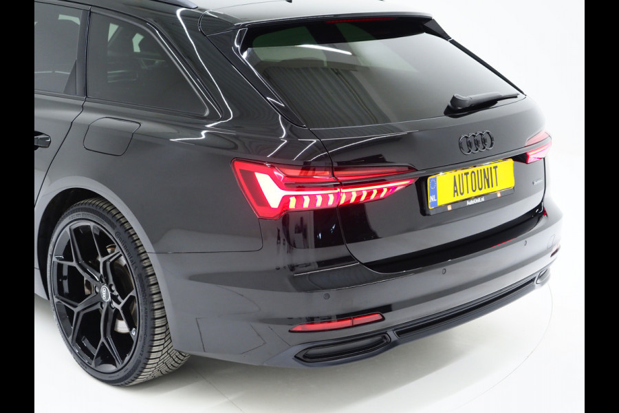 Audi A6 Avant 50 TFSI e quattro Full Black | Panoramadak | HUD | B&O Audio | Leder | Keyless | Camera | Sfeerlicht | Carplay