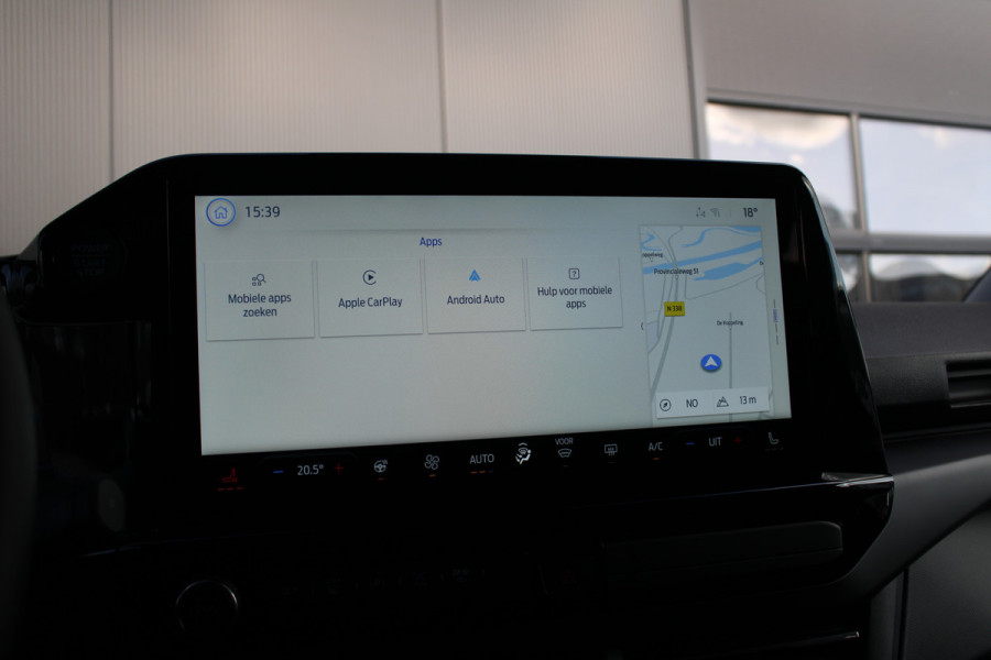 Ford Tourneo Custom 340 2.5 PHEV L2H1 Titanium X 232pk | 2x Schuifdeur | ACC | 360 camera | Leder | Navi | Verwarmd stuurwiel | 19" LM velgen