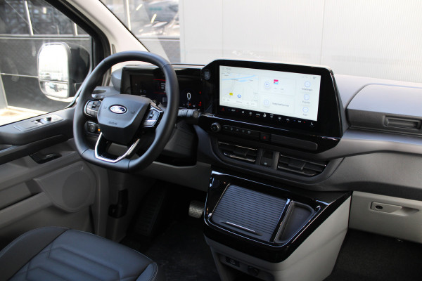 Ford Tourneo Custom 340 2.5 PHEV L2H1 Titanium X 232pk | 2x Schuifdeur | ACC | 360 camera | Leder | Navi | Verwarmd stuurwiel | 19" LM velgen
