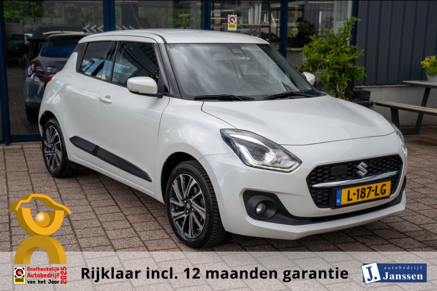 Suzuki Swift 1.2 Style Smart Hybrid|Prijs rijklaar incl 12 mnd garantie|Navi Camera Carplay Blindspot