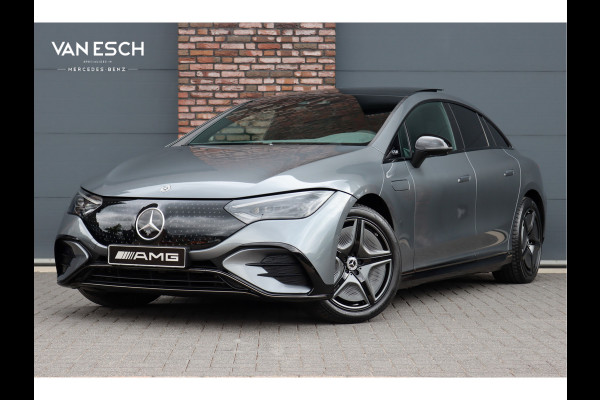 Mercedes-Benz EQE 350 AMG Line Premium+ 89 kWh | Hyperscreen | Distronic+ | Carbon | Burmester | Digital Light | HUD | Panoramadak | Surround Camera | Warmtepomp |