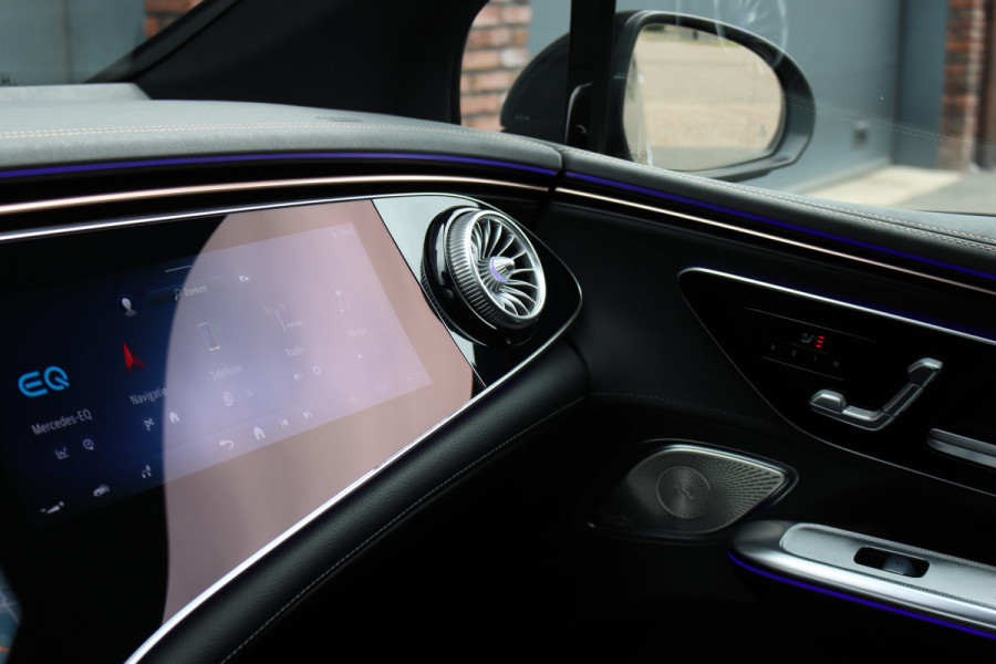 Mercedes-Benz EQE 350 AMG Line Premium+ 89 kWh | Hyperscreen | Distronic+ | Carbon | Burmester | Digital Light | HUD | Panoramadak | Surround Camera | Warmtepomp |