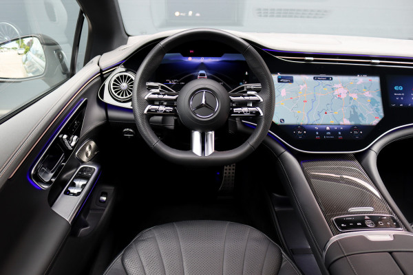 Mercedes-Benz EQE 350 AMG Line Premium+ 89 kWh | Hyperscreen | Distronic+ | Carbon | Burmester | Digital Light | HUD | Panoramadak | Surround Camera | Warmtepomp |