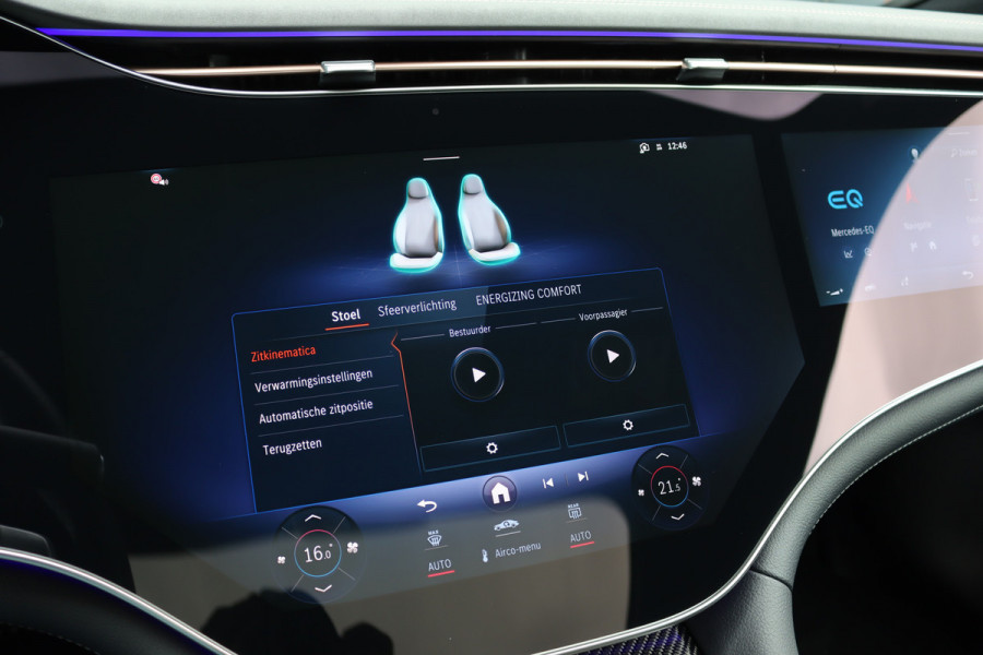 Mercedes-Benz EQE 350 AMG Line Premium+ 89 kWh | Hyperscreen | Distronic+ | Carbon | Burmester | Digital Light | HUD | Panoramadak | Surround Camera | Warmtepomp |