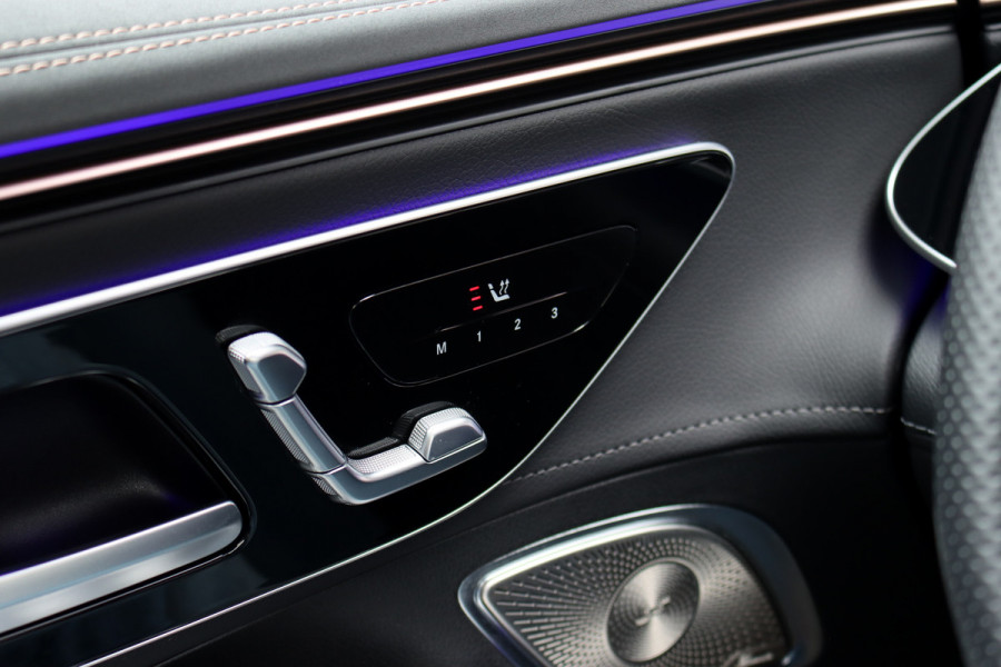 Mercedes-Benz EQE 350 AMG Line Premium+ 89 kWh | Hyperscreen | Distronic+ | Carbon | Burmester | Digital Light | HUD | Panoramadak | Surround Camera | Warmtepomp |